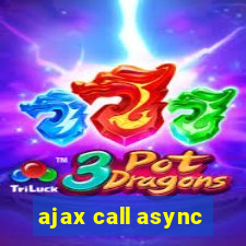 ajax call async